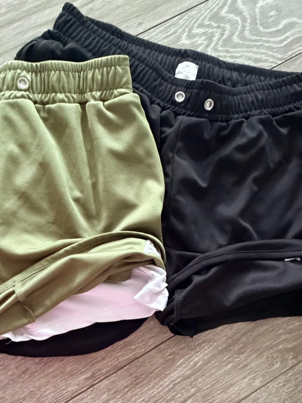 Hype Olive and Black Athletic Shorts size XL - Picture 9 of 9